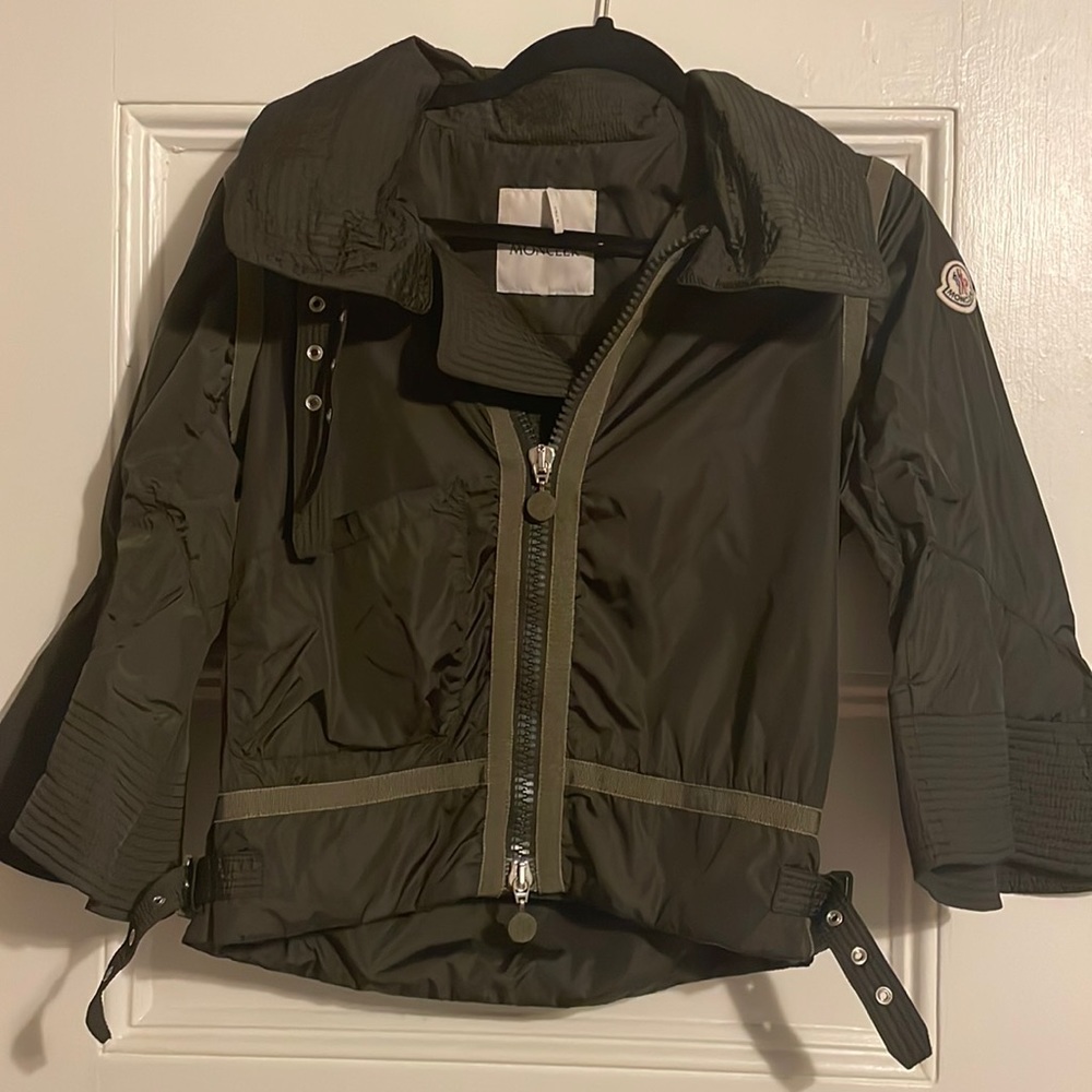 Moncler bomber jacket nylon